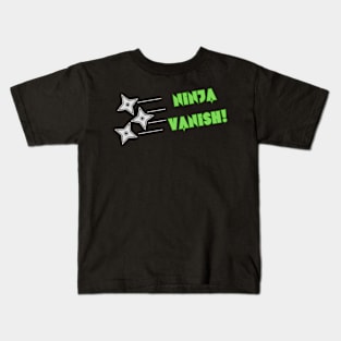 Ninja Vanish Kids T-Shirt